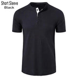 Joior Classic Waffle Henley Tshirt Men Brand New Crew Neck Long Sleeve Slim Fit Tee Shirt Homme Casual Heavy Weight T Shirts Male