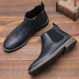 Joior 40-46 Ankle Boots Brand Comfortable Fashion Boots Leather