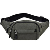 Joior Fashion Men Women Waist Bag Casual Fanny Pack Purse Large Phone Belt Bag Pouch Canvas Outdoor Travel Phone Bag Banana Hip Bags