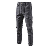 Joior 100% Cotton Men's Cargo Trousers High Quality Casual Pants for Men New Spring Zipper Multi-pockets Streetwear Pants Men