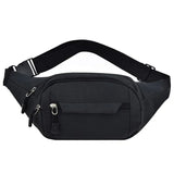 Joior Fashion Men Women Waist Bag Casual Fanny Pack Purse Large Phone Belt Bag Pouch Canvas Outdoor Travel Phone Bag Banana Hip Bags