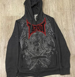 Joior Harajuku Tapout Hoodie Gothic Embroidery Hoodies Women Y2k Casual Loose Oversize Hip Hop Korean Punk Long Sleeve Zipper Tops