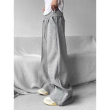 Joior Wide Leg Sweatpants Men Oversize Gray Sports Pants Sportswear Casual Trousers Male Loose Korean Streetwear Hip Hop