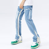 Joior Y2K Streetwear Baggy Flare Jeans Cargo Pants Men Clothing Drawstring Sweatpants Male Denim Trousers Pantalon Homme