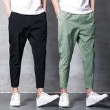 Joior Spring Jogger Cargo Trousers for Men's Elastic Jogging Pants Ankle Oversize Male Streetwear Harajuku Korean Clothing Streetwear