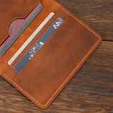 Joior Genuine Leather Card Holder Purse Real Leather Rfid Card Case Clutch Wallets Slots For Men Women Mini Slim Short Purse