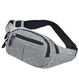 Joior Fashion Men Women Waist Bag Casual Fanny Pack Purse Large Phone Belt Bag Pouch Canvas Outdoor Travel Phone Bag Banana Hip Bags