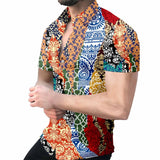 Joior 3D Printed Men's Shirt New High Quality Hawaiian Baroque Short Sleeve Tops