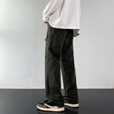 Joior New Sweatwear Waterproof Rush Pants Windproof Straight Large Basic Sweatpants Cargo Pants Men Solid Color Streetwear