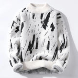 High Quality Fashion Sweaters/Male Loose Casual Knitted Pullover/Man Casual Round Neck Sweaters M-3XL