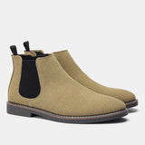 Joior 40-46 Men Boots Fashion Brand Comfortable Leather Boots