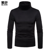 Joior Man Thermal Turtleneck Casual Sleepwear Shirt S-2XL Sleeve Long Slim Coat 5colors Basic Sweater Bottom Winter