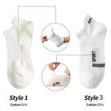 Joior 4 Pairs Man Cotton Short Socks Fashion Breathable Mesh Men Comfortable Casual Ankle Sock Pack Male Street Fashions