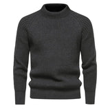 New Sweaters Men's Knitted Sweater Warm Fit High Quality Pullover Sweater Men