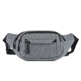 Joior Fashion Men Women Waist Bag Casual Fanny Pack Purse Large Phone Belt Bag Pouch Canvas Outdoor Travel Phone Bag Banana Hip Bags