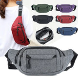 Joior Fashion Men Women Waist Bag Casual Fanny Pack Purse Large Phone Belt Bag Pouch Canvas Outdoor Travel Phone Bag Banana Hip Bags