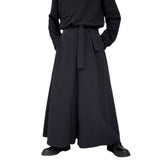 Joior Men Hakama Harajuku Kimono Samurai Pants Men Casual Wide Pants Men Chinese Style Hanfu Tang Trousers Male Kendo Uniforms