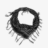 Joior 100x100cm Outdoor Hiking Scarves Military Arab Tactical Desert Scarf Army Headshawl with Tassel for Men Women Bandana Scarf Mask