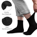 Joior 10pairs Mens Socks Polyester Cotton Middle Tube Socks Summer Thin Solid Color Breathable Business Mens Socks Men