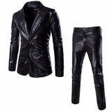 Joior Gold Silver Black (Jackets + Pants) Men Suit Sets Dress Brand Blazer Party Stage Show Shiny Clothes