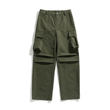 Joior Techwear Cargo Pants Men Parachute Green Trousers Male Streetwear Hip Hop Spring Summer Pocket Loose Casual Safari Style