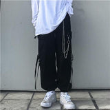 Joior Techwear Men's Sets Black Cargo Pants Men's Shirt Kit Long Sleeve Shirts Korean Streetwear Hip Hop Harajuku Spring