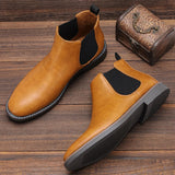 Joior 40-46 Chelsea Boots Men Brand Comfortable Fashion Chelsea Boots