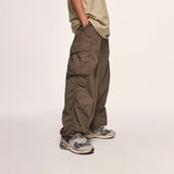 Baggy Cargo Pants Men Parachute Oversize Cargo Wide Leg Trousers Male Summer Loose Casual Streetwear Hip Hop Pocket