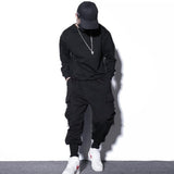 Joior Loose Harem Pants Men Cargo Trousers Hip Hop Outdoor Casual Ankle Length Pant Fashion Streetwear Pocket Sweatpants