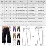 Mens Casual Handsome Sports Cargo Pants Fashion Multi Pocket Drawstring Solid Pants Streetwear Cargo Tie Mens Cargo Pants