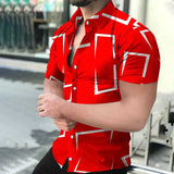 Joior 3D Printed Men's Shirt New High Quality Hawaiian Baroque Short Sleeve Tops