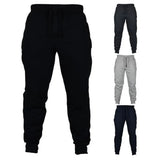 Joior Mens Joggers Casual Pants Fitness Men Sportswear Tracksuit Bottoms Skinny Sweatpants Trousers Black Gyms Jogger Track Pants