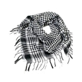 Joior 100x100cm Outdoor Hiking Scarves Military Arab Tactical Desert Scarf Army Headshawl with Tassel for Men Women Bandana Scarf Mask