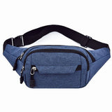 Joior Fashion Men Women Waist Bag Casual Fanny Pack Purse Large Phone Belt Bag Pouch Canvas Outdoor Travel Phone Bag Banana Hip Bags