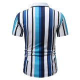 Joior Brand Striped Shirt For Men Slim Breathable Fashion Short Sleeve High Quality Design Casual Shirt Male