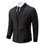 Joior Autumn Winter Men's Fashion Leisure New Knitted Men's Korean Version of Slim Cotton-padded Jacket Sweater Coat