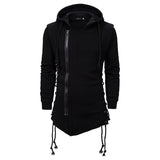 Joior Autumn New Men Hoodies Sweatshirts Casual Solid Long Sleeve Hoodie Men Slim Fit Dark Hooded Loose Jacket Coats