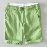 Joior 100% Pure Linen Shorts Fpr Men Summer New Fashion Loose Beach Holiday Shorts Man Casual Shorts Plus Size Y2894