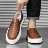 Joior High Quality Classic Men's Casual Loafers Driving Shoes Moccasin Fashion Male Comfortable Genuine Leather Men Lazy Dress ShoesDRESS TO IMPRESS