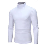 Joior Man Thermal Turtleneck Casual Sleepwear Shirt S-2XL Sleeve Long Slim Coat 5colors Basic Sweater Bottom Winter