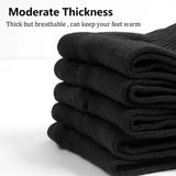 Joior 10pairs Mens Socks Polyester Cotton Middle Tube Socks Summer Thin Solid Color Breathable Business Mens Socks Men