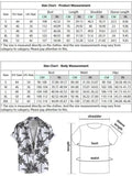 Joior Hawaiian Shirts for Men Tropical Coconut Tree Print Short Sleeve Shirt Summer Beach Casual Button Vacation Tops