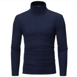 Joior Man Thermal Turtleneck Casual Sleepwear Shirt S-2XL Sleeve Long Slim Coat 5colors Basic Sweater Bottom Winter