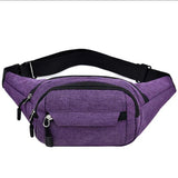 Joior Fashion Men Women Waist Bag Casual Fanny Pack Purse Large Phone Belt Bag Pouch Canvas Outdoor Travel Phone Bag Banana Hip Bags