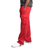 Joior Men Sweatpants Long Pants Loose Sport Fit Jogging Joggers Sweat Pocket Cargo Pants Trousers Plus-size S-4XL