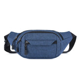 Joior Fashion Men Women Waist Bag Casual Fanny Pack Purse Large Phone Belt Bag Pouch Canvas Outdoor Travel Phone Bag Banana Hip Bags