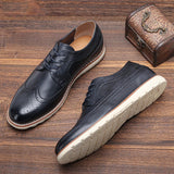 Joior Brogue Men Shoes Brand Comfortable Fashion Luxury Casual Shoes Men