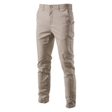 Joior Casual Cotton Men Trousers Solid Color Slim Fit Men's Pants New Spring Autumn High Quality Classic Business Pants Men