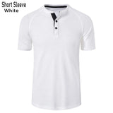 Joior Classic Waffle Henley Tshirt Men Brand New Crew Neck Long Sleeve Slim Fit Tee Shirt Homme Casual Heavy Weight T Shirts Male