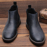 Ankle Boots Brand Comfortable Fashion Boots Leather